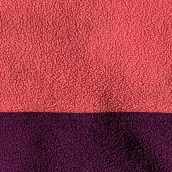 6–12M Patagonia Synchilla Fleece – Pink & Purple Snap Pullover - Picture 2 of 5